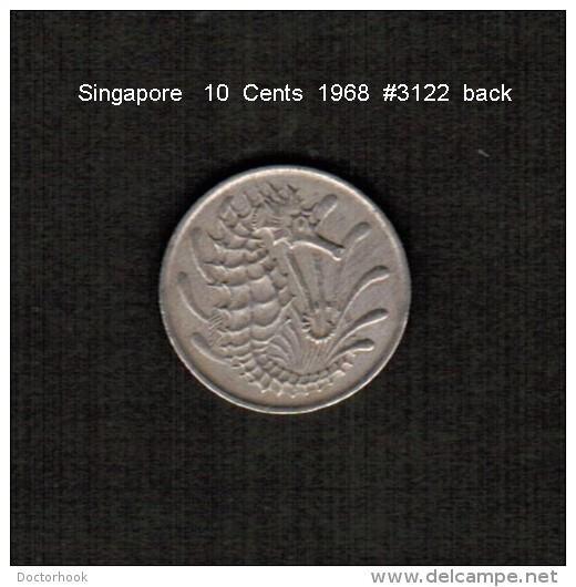 SINGAPORE     10  CENTS  1968  (KM # 3) - Singapore