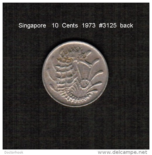 SINGAPORE     10  CENTS  1973  (KM # 3) - Singapore