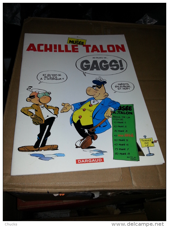 Le Musée Achille Talon Dargaud 2000 Pour Smithkline Beecham édition Publicitaire - Achille Talon