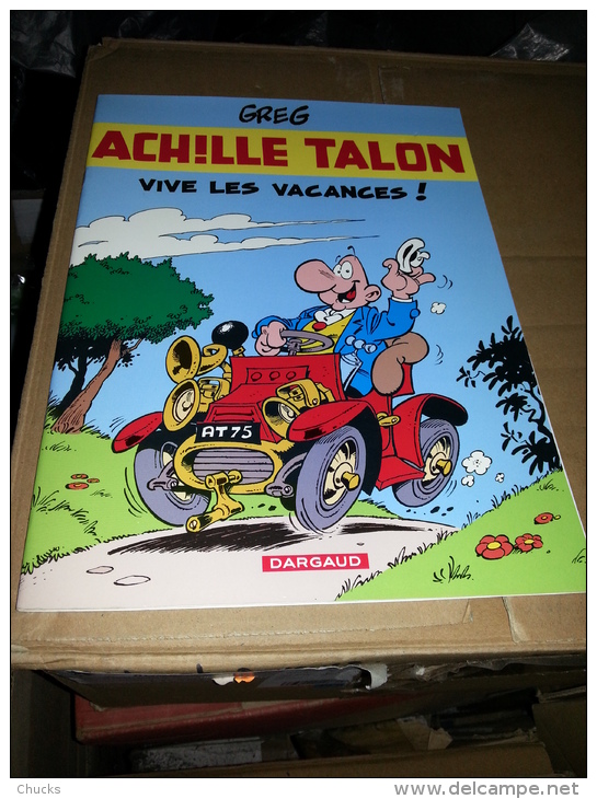 Achille Talon Vive Les Vacances Dargaud 2001 Pour Smithkline Beecham édition Publicitaire - Achille Talon