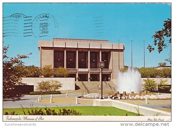 Indiana Indianapolis Museum Of Art 1989 - Indianapolis