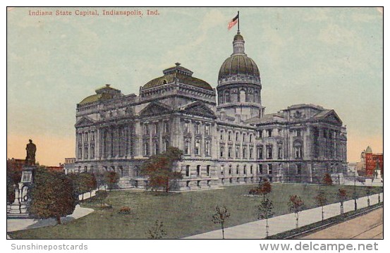 Indiana Indianapolis Indiana State Capitol - Indianapolis