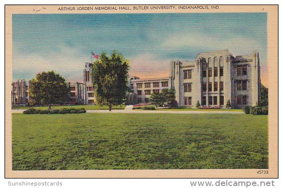 Indiana Indianapolis Arthur Jorden Memorial Hall Butler University - Indianapolis