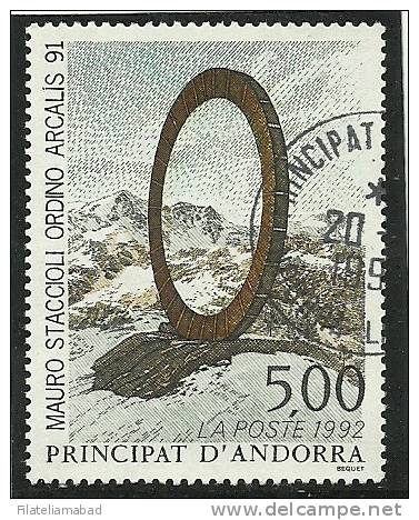 ANDORRA C. FRANCES - ESTE SELLO O SIMILAR USADOS O CON TAMPON DE PRMER DIA . YVERT Nº 423 - Usati