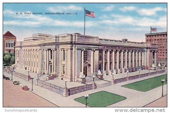 Indiana Indianapolis U S Post Office - Indianapolis