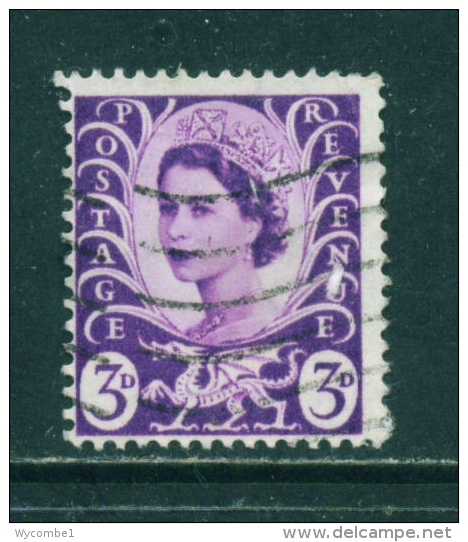 WALES - 1967 To 1969  Queen Elizabeth  3d  Used As Scan - Wales