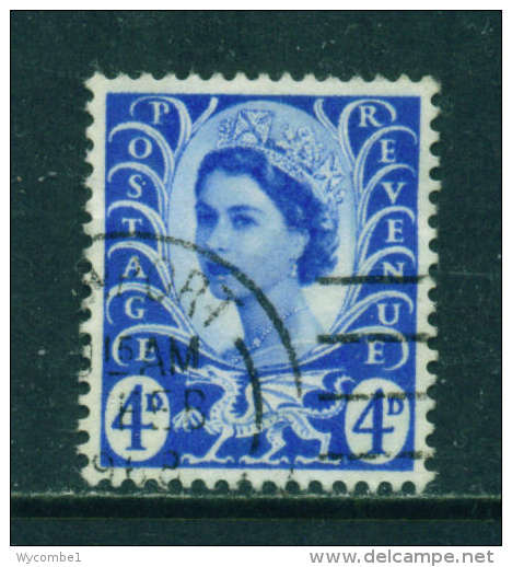 WALES - 1967 To 1969  Queen Elizabeth  4d  Used As Scan - Wales