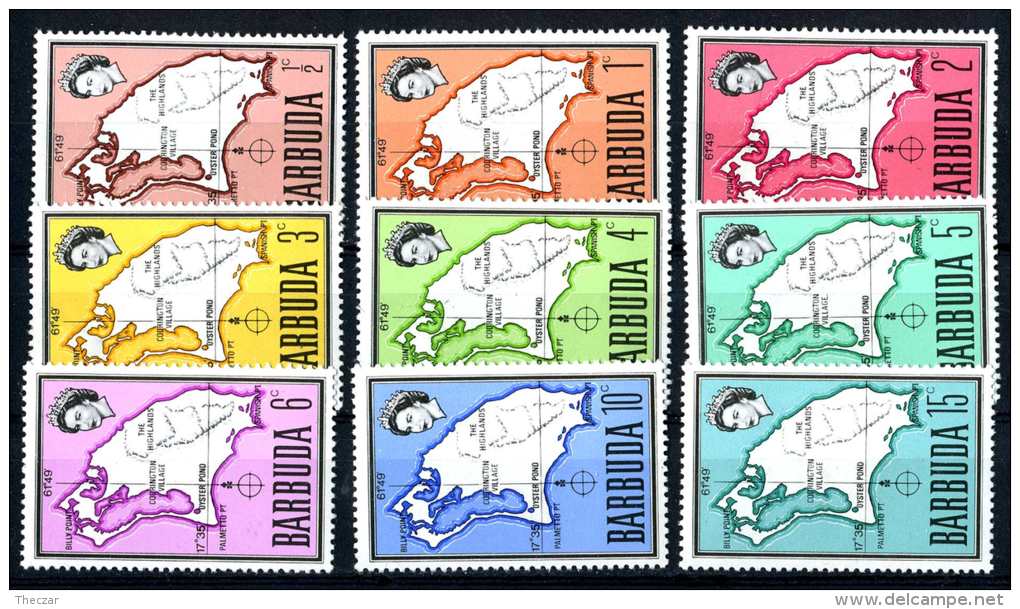 649 ) Barbuda Sc# 12-28 Missing #21  Mint*  Offers Welcome - 1960-1981 Autonomía Interna