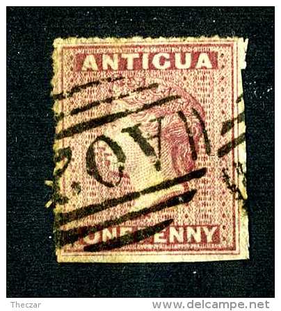 683 ) Antigua SG#6  Used   Offers Welcome - 1858-1960 Kronenkolonie
