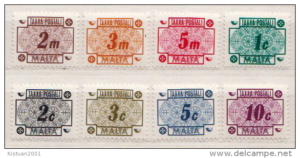 Malta MNH Postage Due Set - Malta