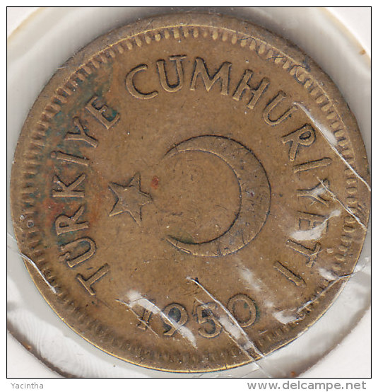 @Y@  Turkije   5  Kurus  1950    (item 2438) - Turkey