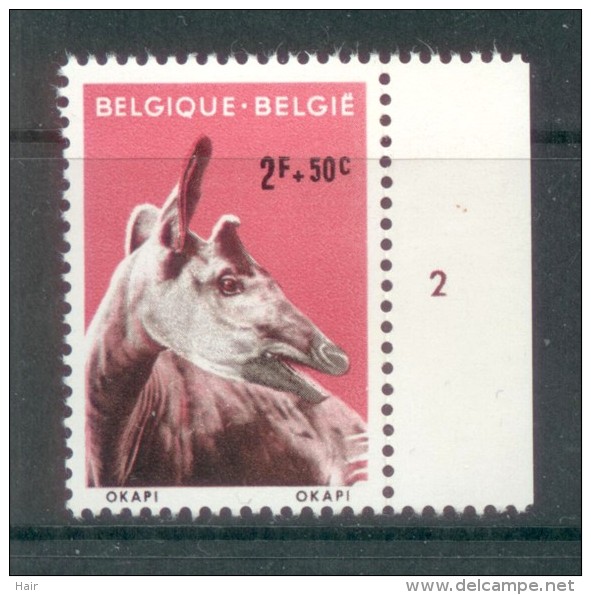 Belgique 1184 ** Pl.2 - 1961-1970