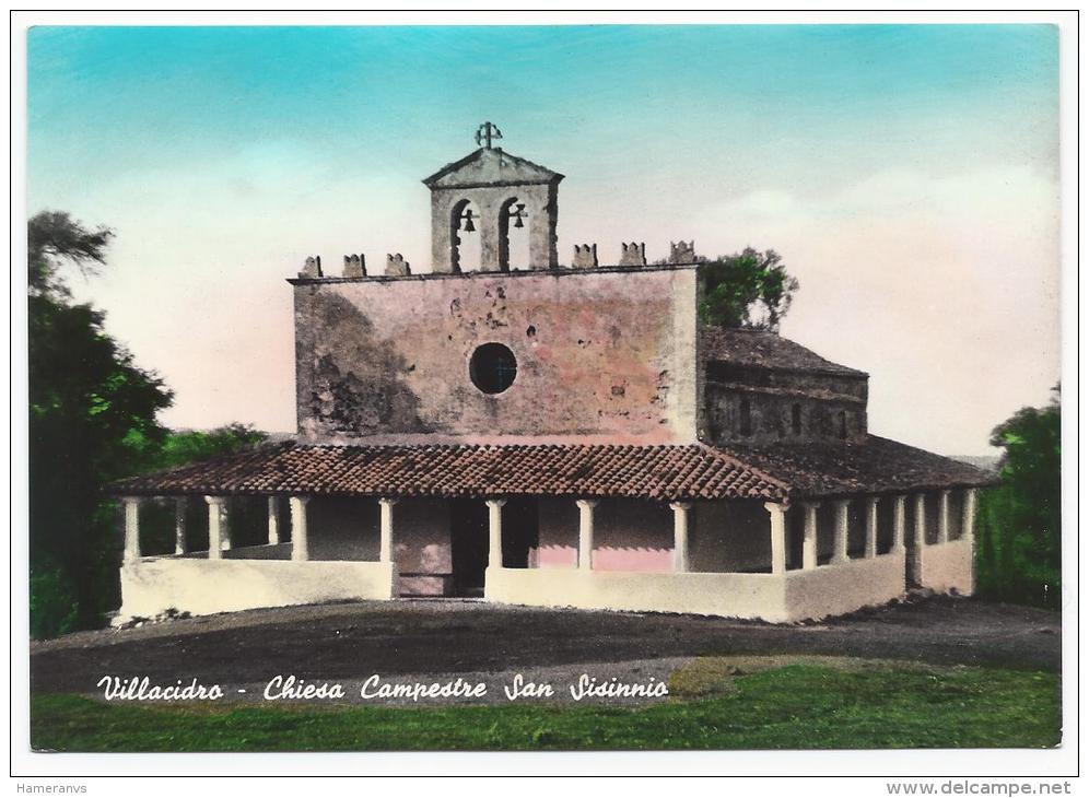 Villacidro - Chiesa Campestre San Sisinnio - H1439 - Autres & Non Classés