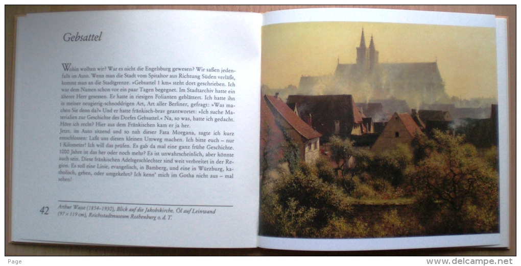 Rothenburg ob der Tauber,Ein deutscher Augenblick,Horst Krüger1987,Heimatliteratu r, Heimatkunde,