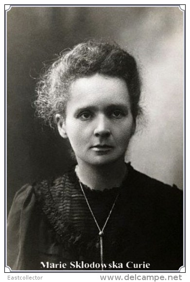 NOBEL PRIZE WINNERS Marie Sklodowska Curie  Stamped Card 0951-3 - Nobel Prize Laureates