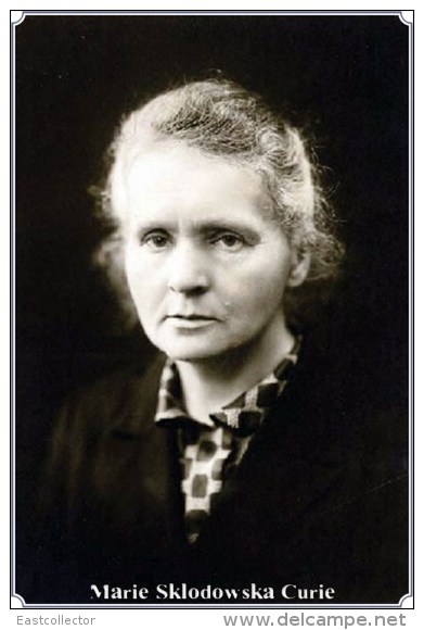 NOBEL PRIZE WINNERS Marie Sklodowska Curie  Stamped Card 0951-3 - Nobel Prize Laureates