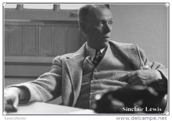 NOBEL PRIZE WINNERS Sinclair Lewis Stamped Card 0951-3 - Nobelprijs