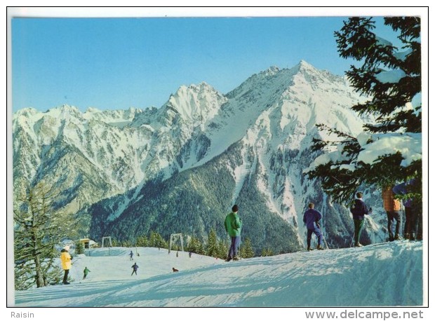 Autriche Schruns   Skiparadies Brand1037m Niggenkopf 1600m GegenBrandner Mittagspitze 2563m  BE - Schruns