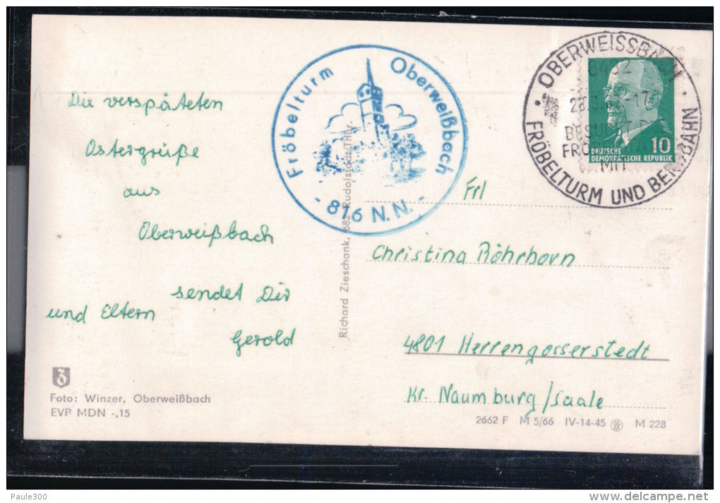 Oberweißbach - Thüringer Wald - Mehrbildkarte - Oberweissbach