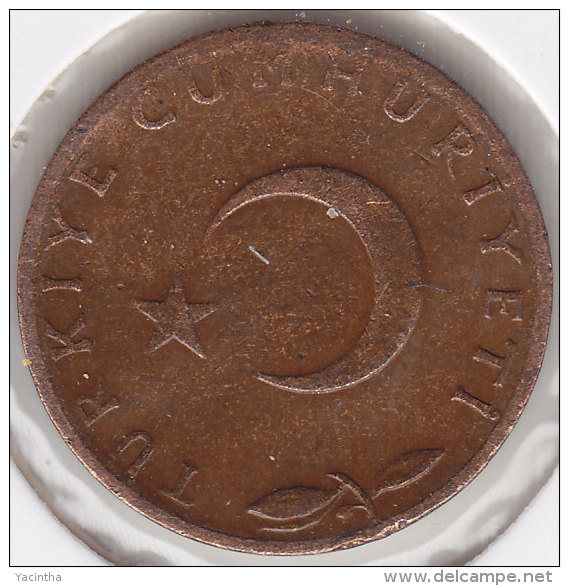 @Y@  Turkije   5  Kurus  1962    (item 2441) - Turquia