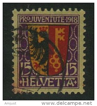 Suisse //Schweiz // Svizzera // Switzerland //  Pro-Juventute 1918 N0. 11 - Usati
