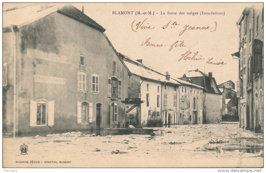 BLAMONT - La Fonte Des Neiges (inondations) - Blamont