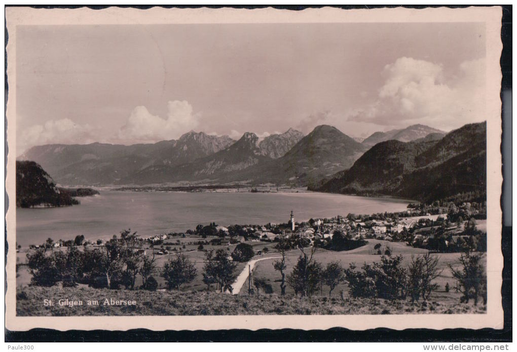 St. Gilgen - Panorama Mit Abersee - St. Gilgen