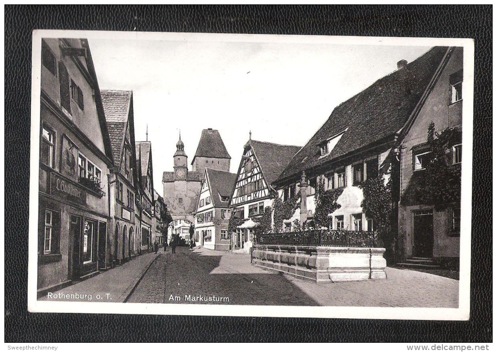Rothenburg O. T. AM Markusturm UNUSED VERLAG CHR SCHONING LUBECK Nr 9434 - Rothenburg O. D. Tauber