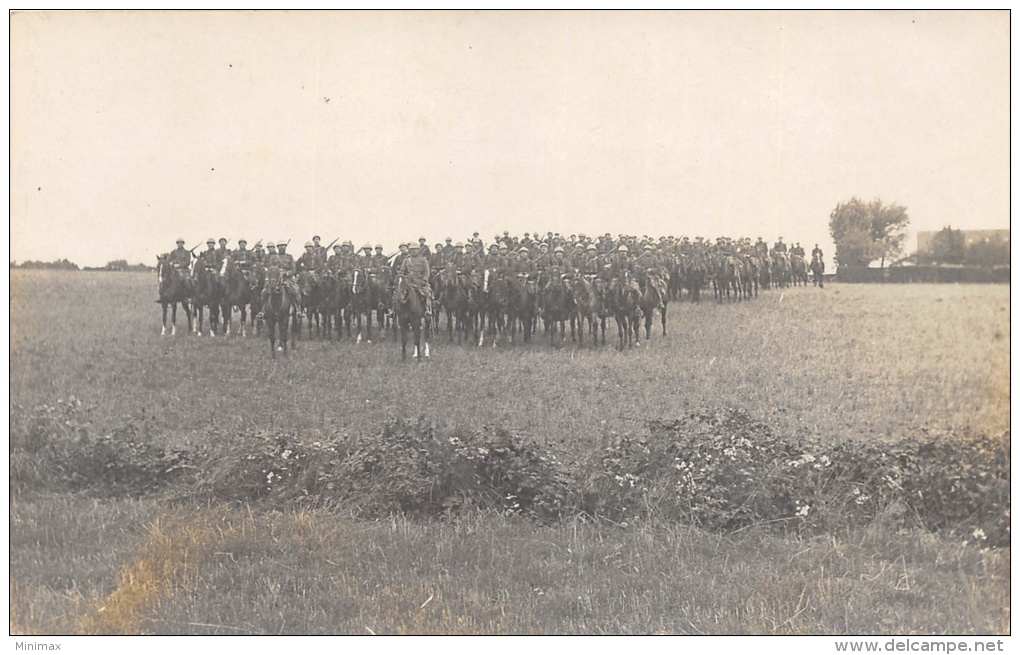 Carte Photo - Groupe De Militaires Belge - Patriottisch