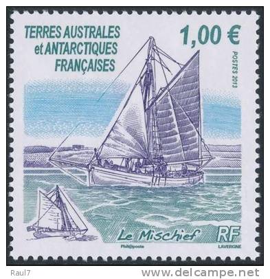 T.A.A.F. // F.S.A.T. 2013 - Bateau Le Mischief - 1v Neufs // Mnh - Unused Stamps