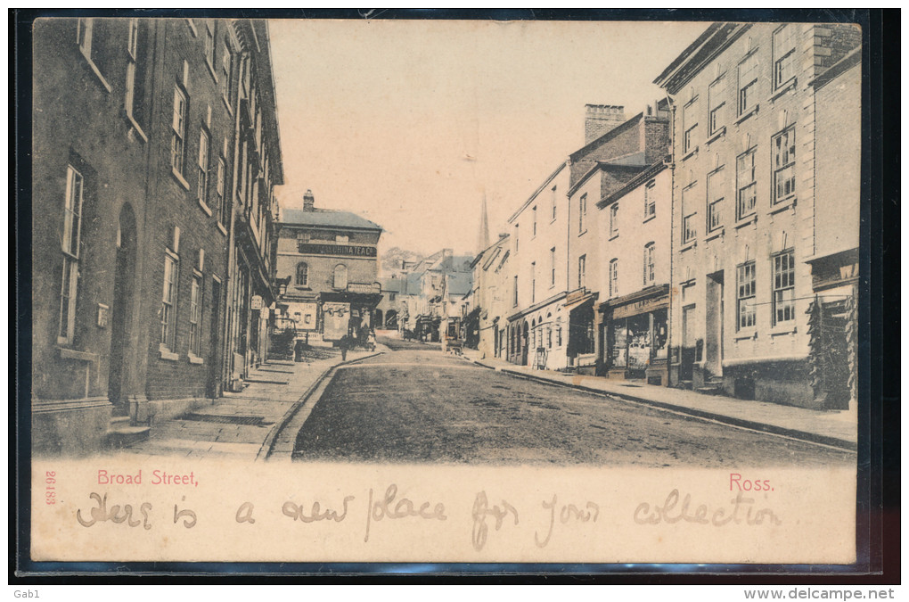 Angleterre --- Broad Street --- Ross - Herefordshire