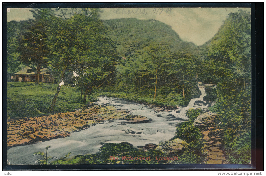 Angleterre ---- The Watersmeet -- Lynmouth - Lynmouth & Lynton