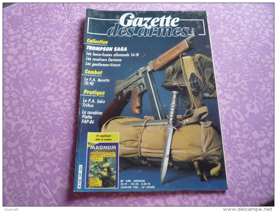 GAZETTE DES ARMES - Armes