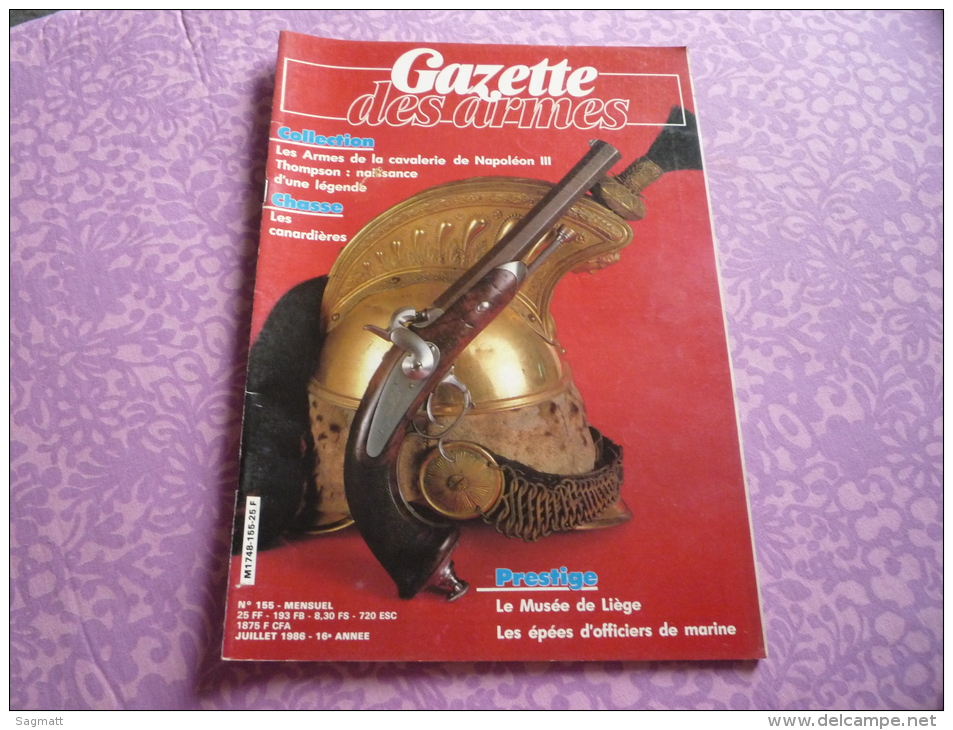 GAZETTE DES ARMES - Armes