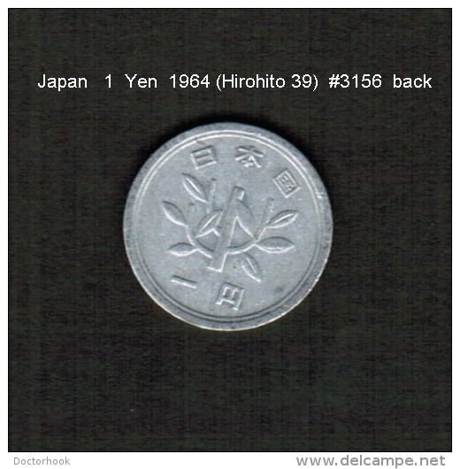 JAPAN    1  YEN  1964  (HIROHITO 39---SHOWA PERIOD)  (Y # 74) - Japon