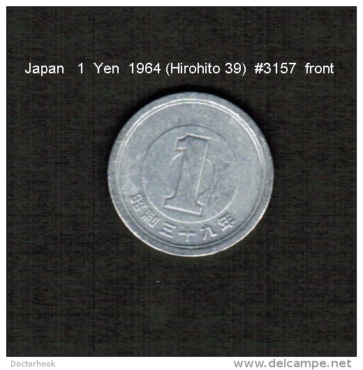 JAPAN    1  YEN  1964  (HIROHITO 39---SHOWA PERIOD)  (Y # 74) - Japan