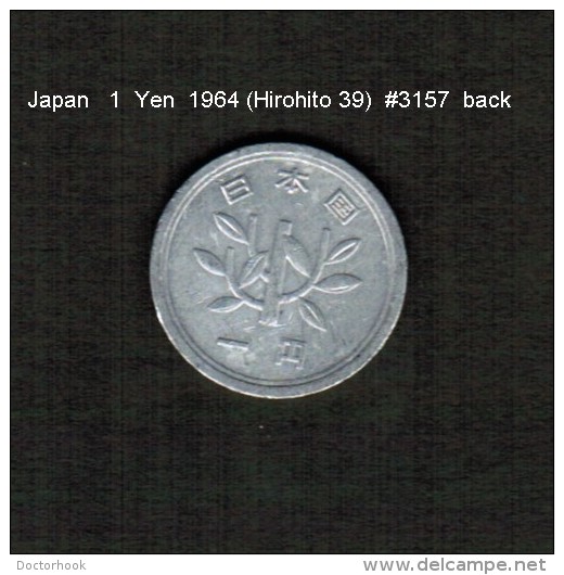 JAPAN    1  YEN  1964  (HIROHITO 39---SHOWA PERIOD)  (Y # 74) - Japon