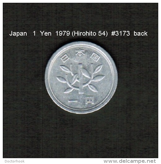 JAPAN    1  YEN  1979  (HIROHITO 54---SHOWA PERIOD)  (Y # 74) - Japan