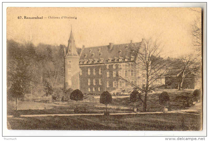 E3502  -  REMERSDAEL  -  Château D'Obsinnig   *Edit. Mostert-Willems N° 67* - Fourons - Voeren