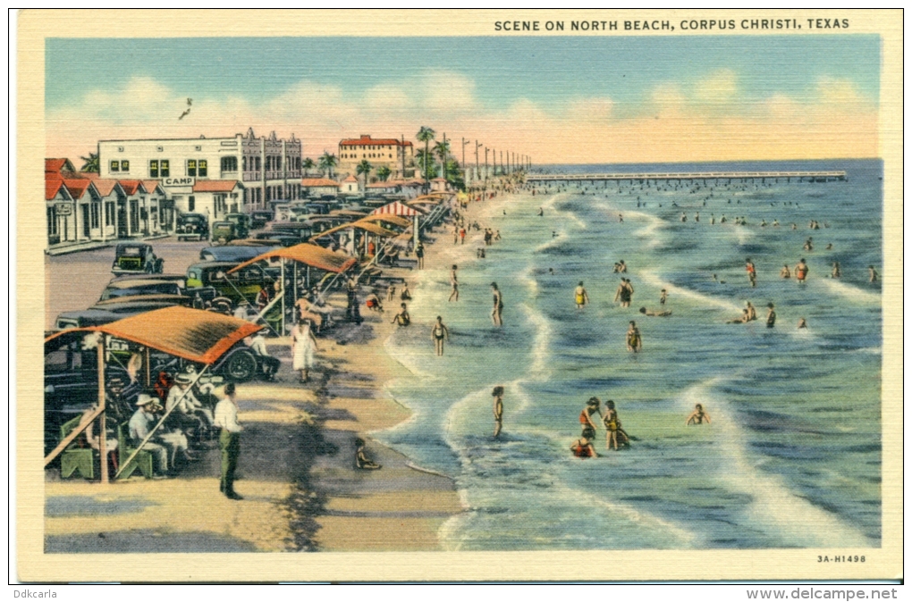 Texas - Corpus Christi - Scene On North Beach - Corpus Christi