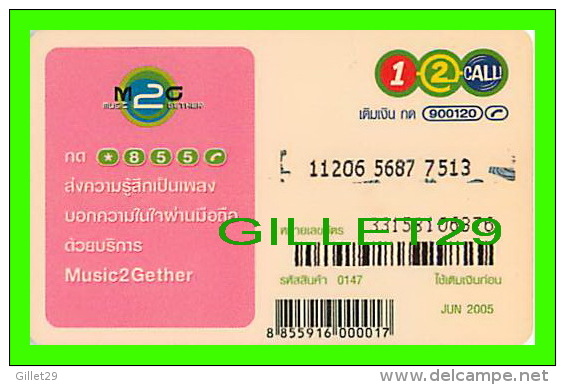 TÉLÉCARTES THAILANDE - PEINTURE - 300 BAHT - JUNE/2005 - PHONECARDS THAILAND - - Autres - Asie