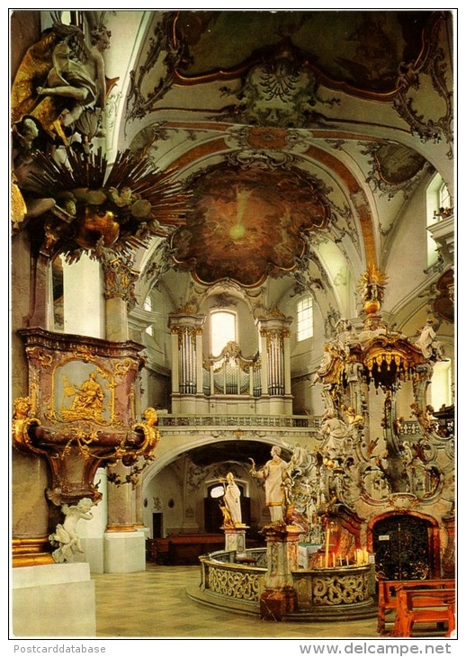 Wallfahrtskirche Vierzehnheiligen
Basilika Erbaut Von Balthasar Neumann - & Orgel, Organ, Orgue - Staffelstein