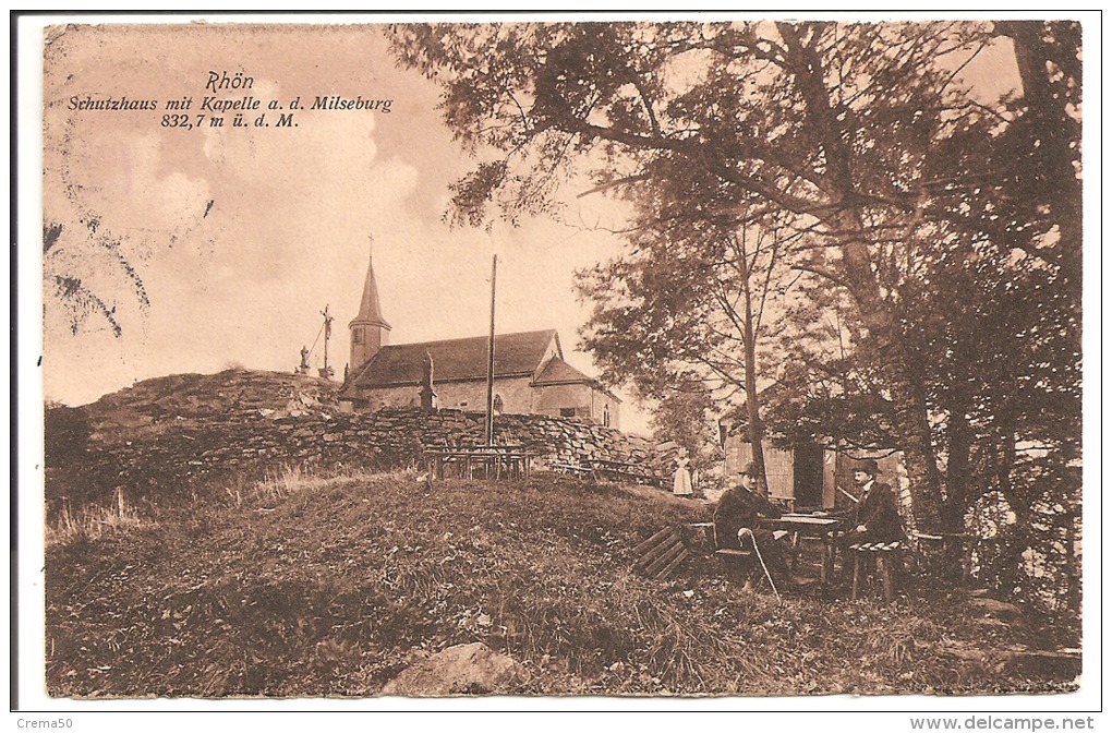 RHON - Schutzhaus Mit Kapelle A. D. Milseburg - Rhön