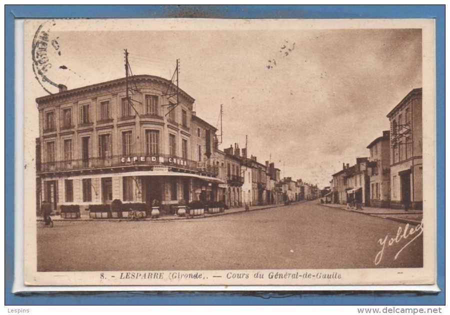 33 - LESPARRE --  Cours Du Générale De Gaulle - Lesparre Medoc