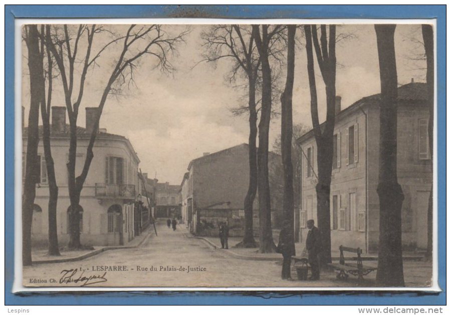 33 - LESPARRE -- Rue Du Palais De Justice - Lesparre Medoc