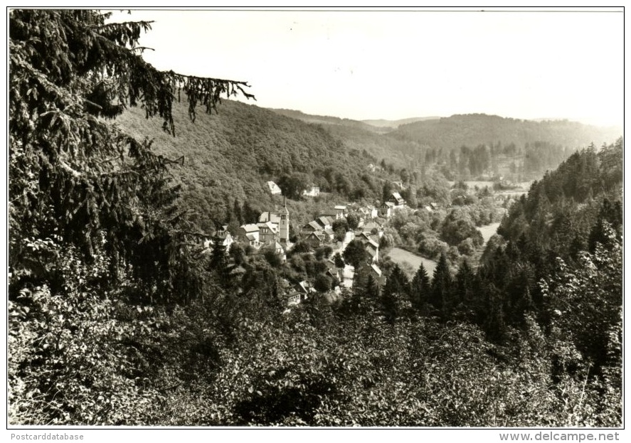 Luftkurort Altenbrak - Blick Von Der Wetzensteinklippe - Altenbrak