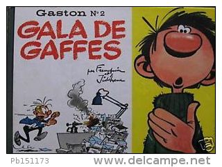 Gaston 2 - Gala De Gaffes - Franquin - Rééd. - Gaston