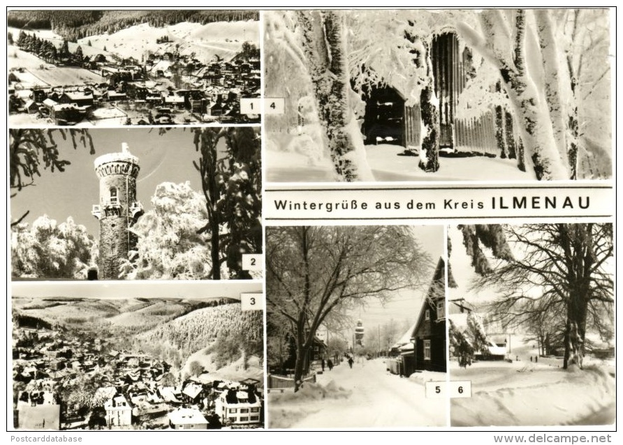 Wintergrüsse Aus Dem Kreis Ilmenau - Ilmenau