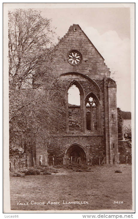 C1952 LLANGOLLEN - VALLE CRUCIS ABBEY - Denbighshire