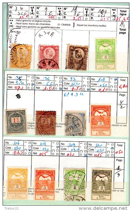 Carnet -   HONGRIE    - Cote 217,05  € - Collections (en Albums)